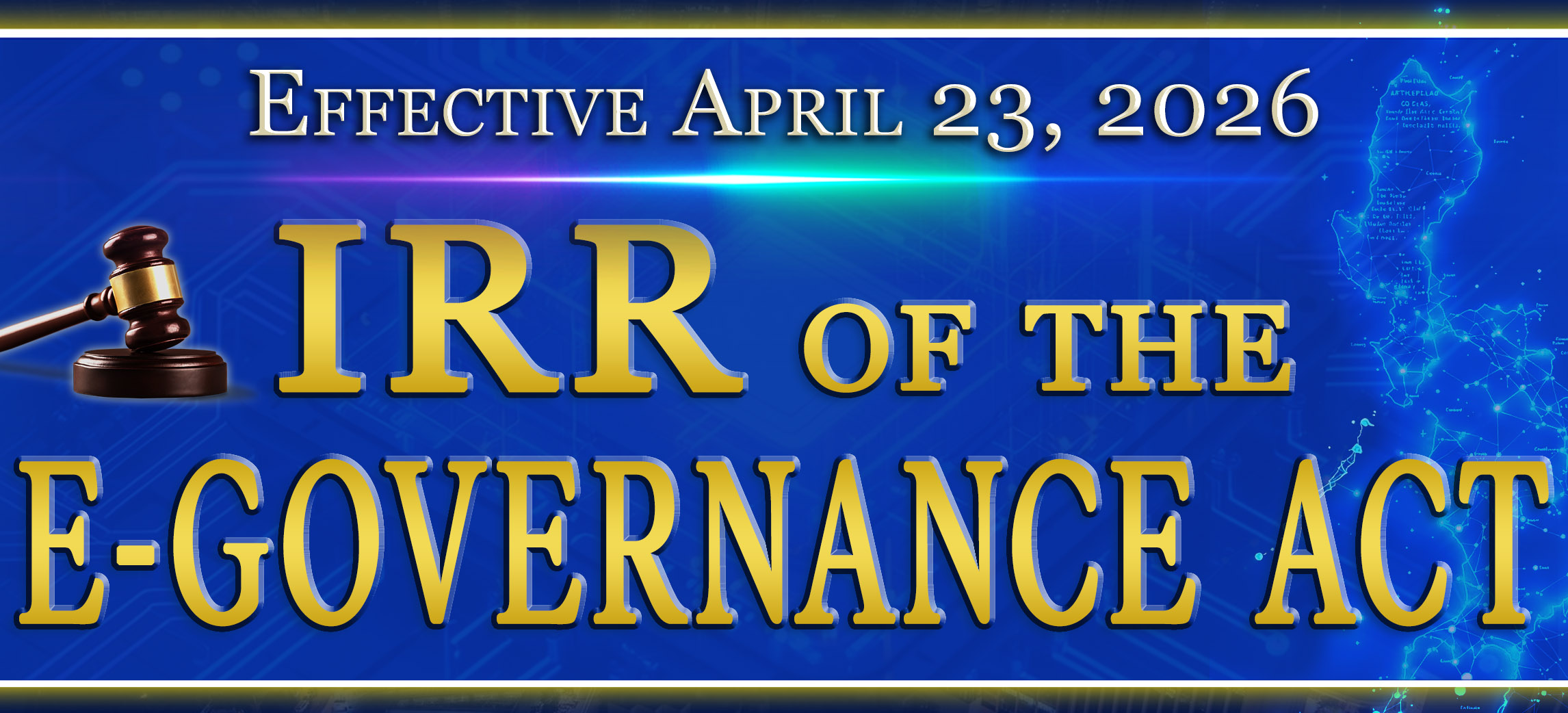 Session 2 - IRR of the E-Governance Act